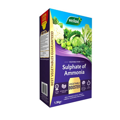 Westland Sulphate Of Ammonia Fertiliser Granules 10M² 1.5Kg from B&Q