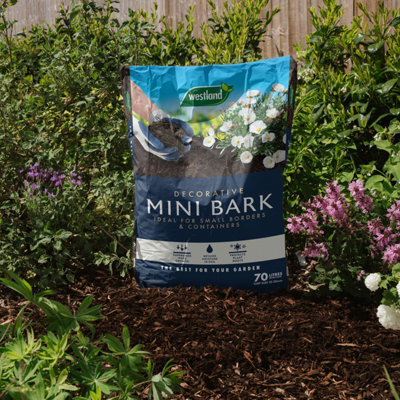 Westland Decorative Mini Bark 70L from B&Q