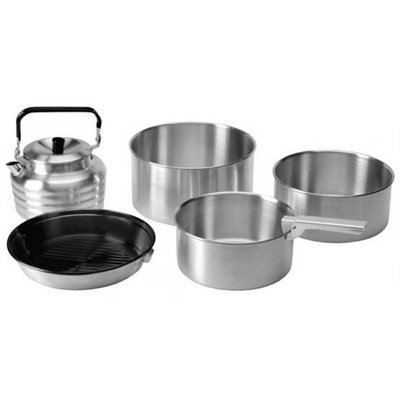Vango Camping Aluminium Cook Set from B&Q