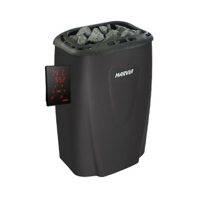 Electric Sauna Heater Harvia Moderna V60Xe 6,0 Kw Black-38656 