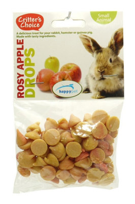 Critters Choice Critter's Choice Rosy Apple Drops 75G from B&Q