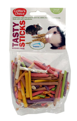 Critters Choice Critter's Choice Tasty Sticks 75G from B&Q