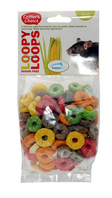 Critters Choice Critter's Choice Loopy Loops 50G from B&Q