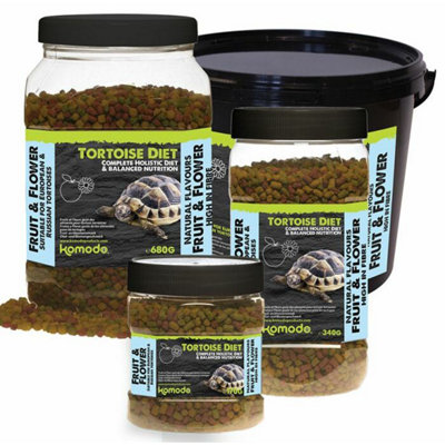 Komodo Fruit & Flower Tortoise Diet 170G from B&Q