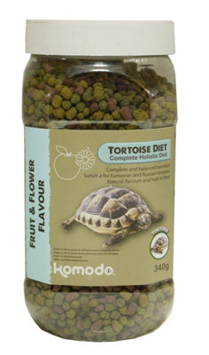 Komodo Tortoise Diet Fruit & Flower 340G from B&Q