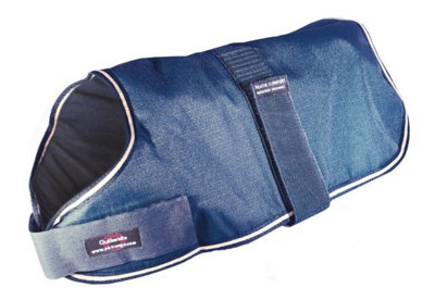Outhwaites W/prf Padded Coat Navy Blue 46Cm (18") from B&Q