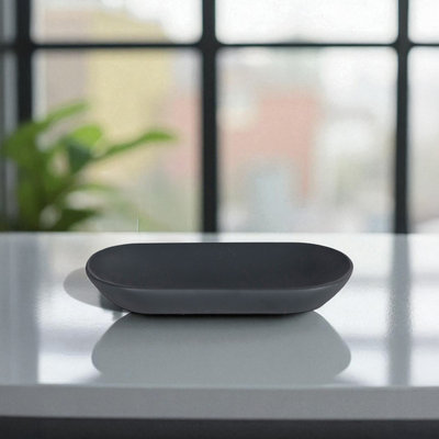 Showerdrape Alto Grey Soap Dish from B&Q