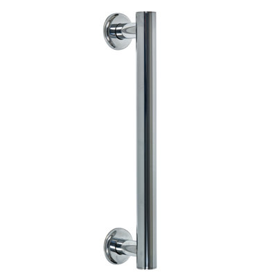 Showerdrape Excel 30Cm Wall Mounted Stainless Steel Grab Bar from B&Q
