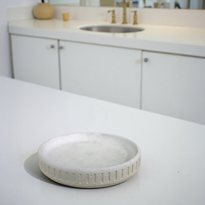 Showerdrape Alexandria Concrete Soap Dish from B&Q