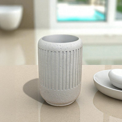 Showerdrape Alexandria Concrete Tumbler from B&Q