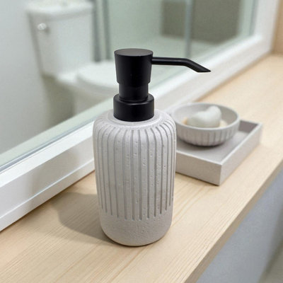 Showerdrape Alexandria Concrete Liquid Soap Dispenser