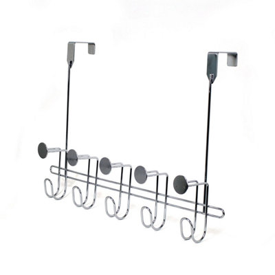 B&Q -  Moretti Chrome Over Door Storage Hooks