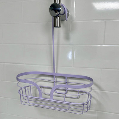 Showerdrape Dante Mini Shower Caddy Lilac