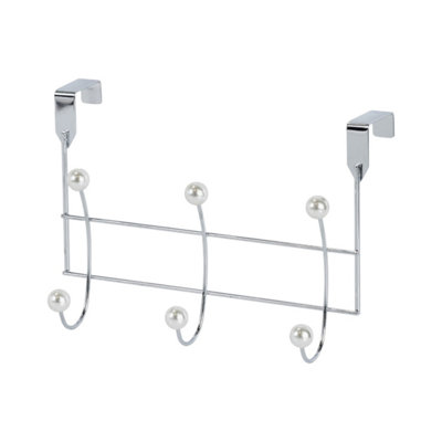 B&Q -  Akoya Chrome Over Door Storage Hooks
