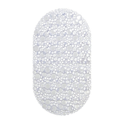 Showerdrape Hyrdro Anti Slip Clear Pvc Bath Mat 68Cm X 38Cm from B&Q