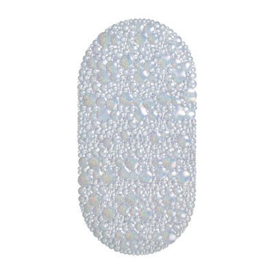 Showerdrape Hyrdro Anti Slip Glitter Pvc Bath Mat 68Cm X 38Cm from B&Q