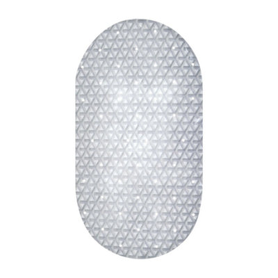 Showerdrape Medina Anti Slip Grey Pvc Bath Mat 69Cm X 36Cm from B&Q