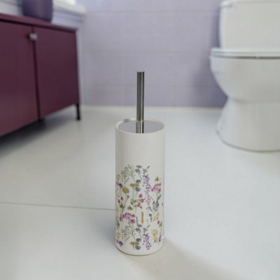 B&Q -  Meadow Wild Flowers Floral Toilet Brush
