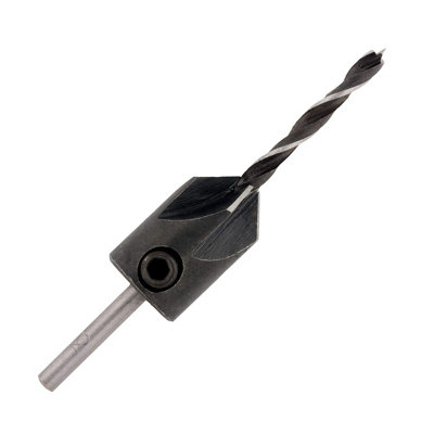 Uk Drills 6.0mm Wood Countersink Drill Bit Drilling Hole Cutter Woodworking from B&Q