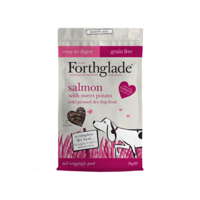 Forthglade Natural Dry Cold Pressed Salmon Grain Free 2Kg from B&Q