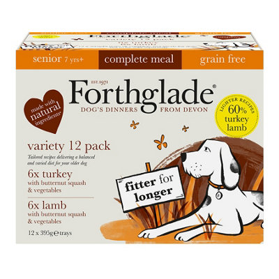 Forthglade Fg Grain Free Turkey & Lamb Veg Comp Senior 12 X 395G from B&Q