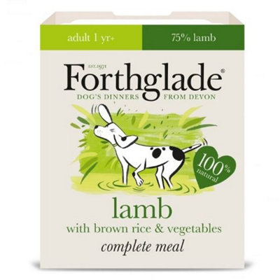 Forthglade Adult Comp Lamb Brown Rice & Veg 395G X 18 from B&Q