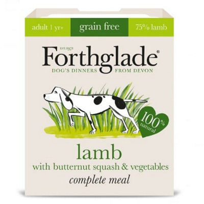 Forthglade Adult Gf Comp Lamb Butternut Squash & Veg 395G (Pack Of 18) from B&Q