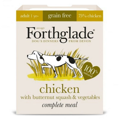 Forthglade Adt Gf Comp Chicken Butternut Squash & Veg 395G (Pack Of 18) from B&Q
