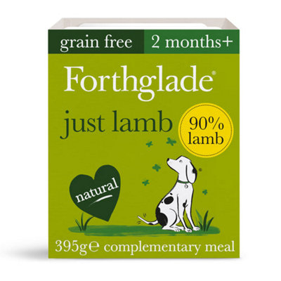 Forthglade Just Lamb Complementary Wet Dog Food 395G from B&Q