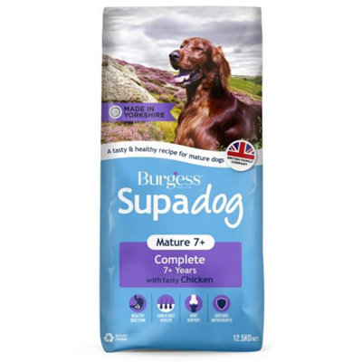 Burgess Mature Dog Chicken 12.5Kg from B&Q