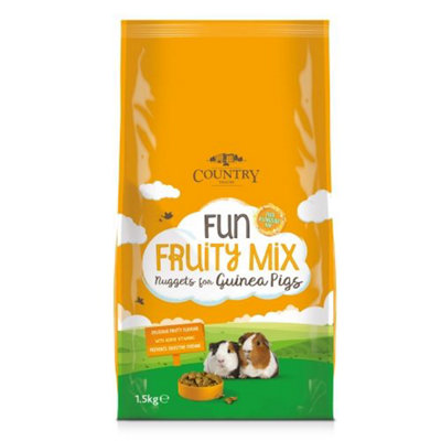 Country Value Guinea Pig Nuggets 1.5Kg (Pack Of 4) from B&Q