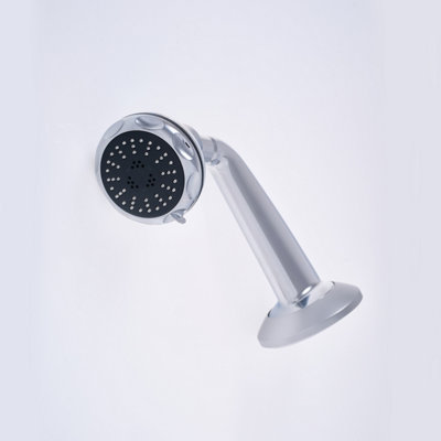 B&Q -  235047 Complete Hydramax 3-Spray Pattern Fixed Shower HeadChrome