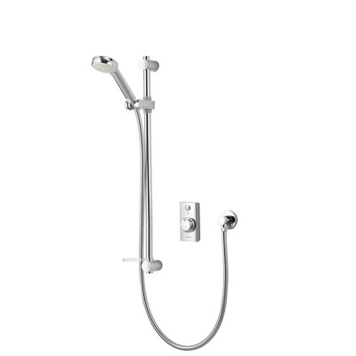 Aqualisa Visage Smart Concealed Valve Hp/combi Wall Fed Smart Digital 4-Spray Pattern Shower Adjustable Shower Head from B&Q