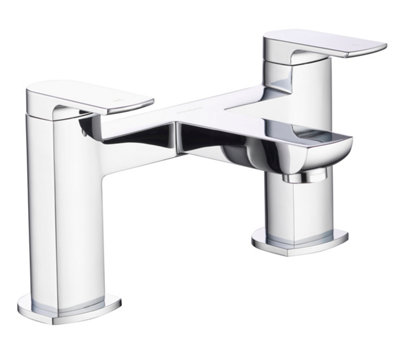 Aqualisa Dt.dbf.ch Downtown Chrome Bath Deck Filler Tap from B&Q