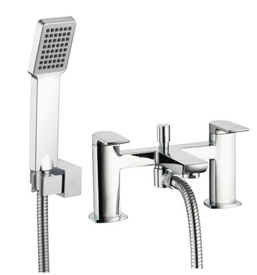 Aqualisa Dt.bsmt.ch Downtown Chrome Bath Shower Mixer Tap from B&Q