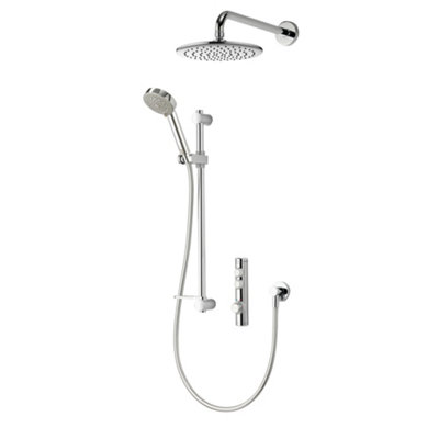 Aqualisa Isd.a2.bv.dvfw.23 Isystem Smart Shower Divert Concealed With Adjustable And Wall Fixed HeadsFor Gravity Pumped Systems from B&Q