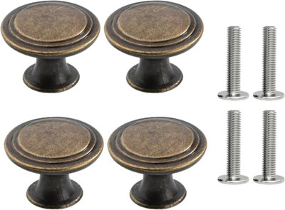 B&Q Vintage Kitchen Cupboard Handles, Cabinet Door Knobs, , Door Knobs , High Quality