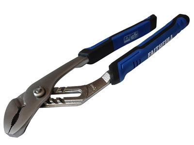 Faithfull Soft Grip Water Pump Pliers 250Mm - 44Mm Capacity Faiplwp10n