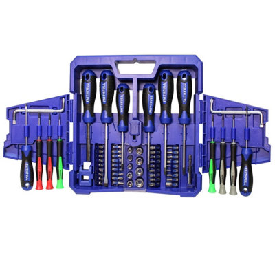 Faithfull Fold Out Screwdriver & Bit Set, 63 Piece - FAISDSET63 - Image 7
