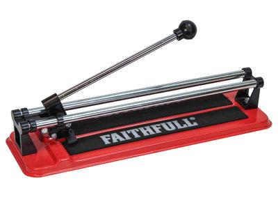 Faithfull 300mm Tile Cutter With Tungsten Carbide Wheel from B&Q