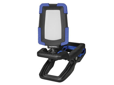 Faithfull Power Plus Jf8700-10W Rechargeable Clip Site Task Light 10W Fppclip10R from B&Q