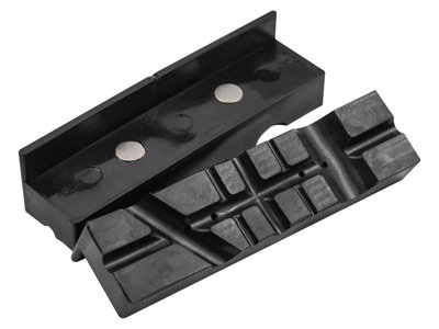 Faithfull 100Mm Magnetic Plastic Vice Jaws For Mechanics
