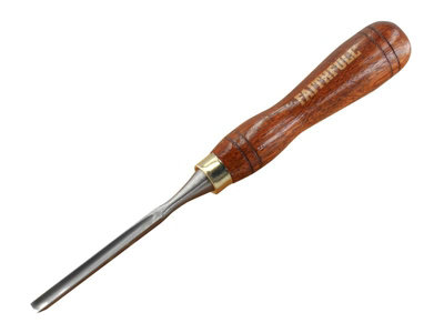 Faithfull Fsc Straight Gouge Carving Chisel 6.3mm (1/4In) from B&Q