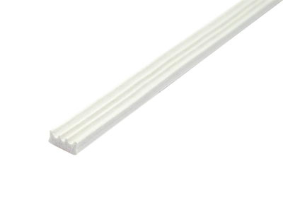 Faithfull EPDM Draught Excluder White 24M 9 x 3.5mm - Image 9