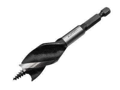 Faithfull Tri-Point Speed Auger Bit 20mm Stubby Faitpas20 from B&Q