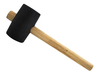 Faithfull Fsc Black Rubber Mallet 24Oz Fairmb24Fsc from B&Q