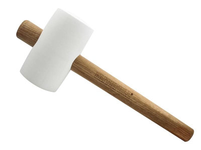 Faithfull Fsc White Rubber Mallet 28Oz Fairmwf28Fsc from B&Q