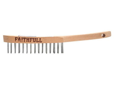 B&Q -  Heavy-Duty Scratch BrushTwo Row Fai6802F