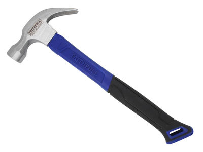 Faithfull Faich16Fgn Claw Hammer Fibreglass Shaft 454G (16Oz) Faich16Fgn from B&Q