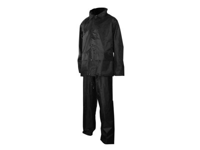 Scan Scawwrsbl Rain Suit BlackL Scawwrsbl from B&Q